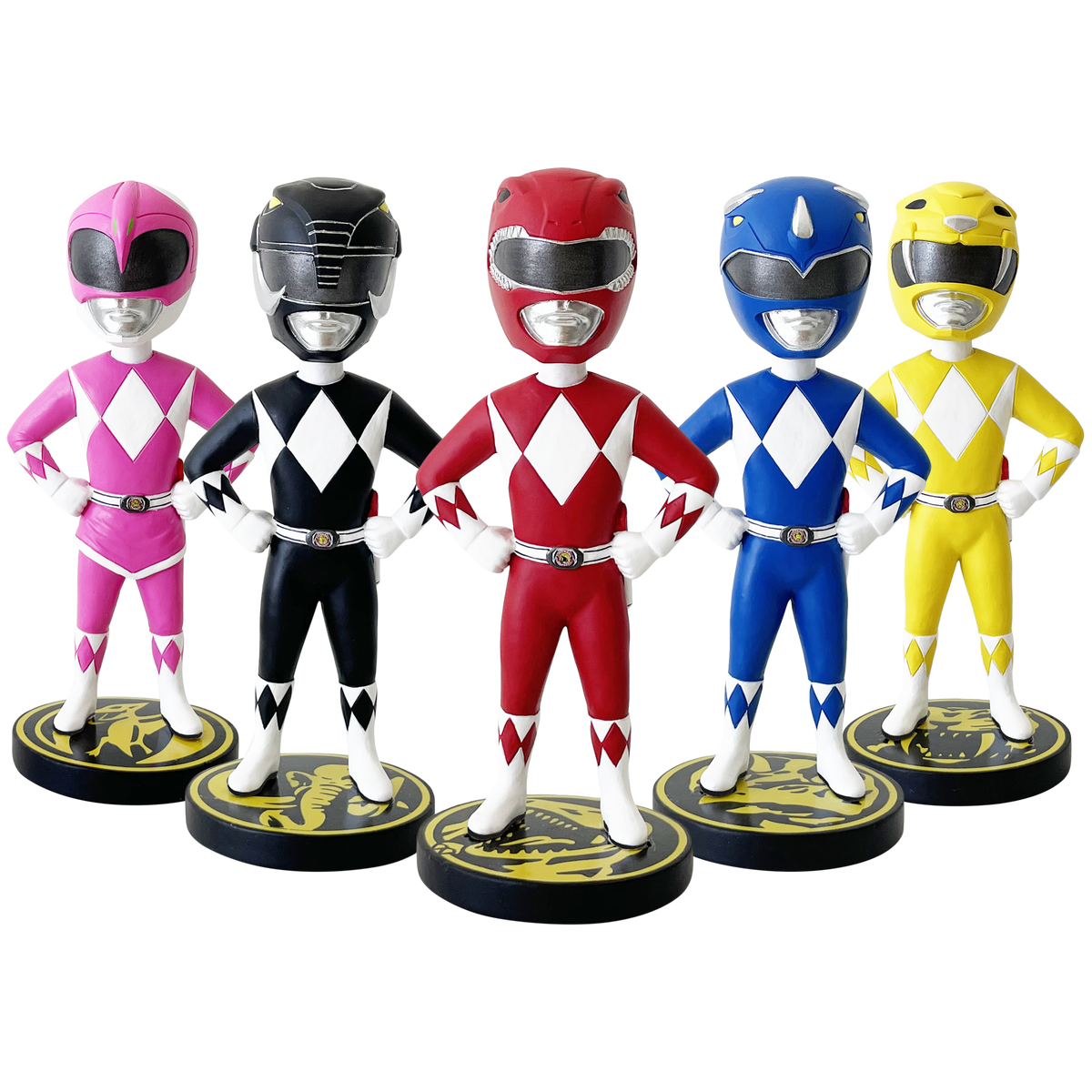 Power Rangers Bobbleheads Set (Exclusive) | Icon Heroes