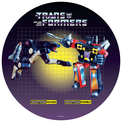 Transformers Ravage X Rumble Retro Mouse Pad - Icon Heroes 