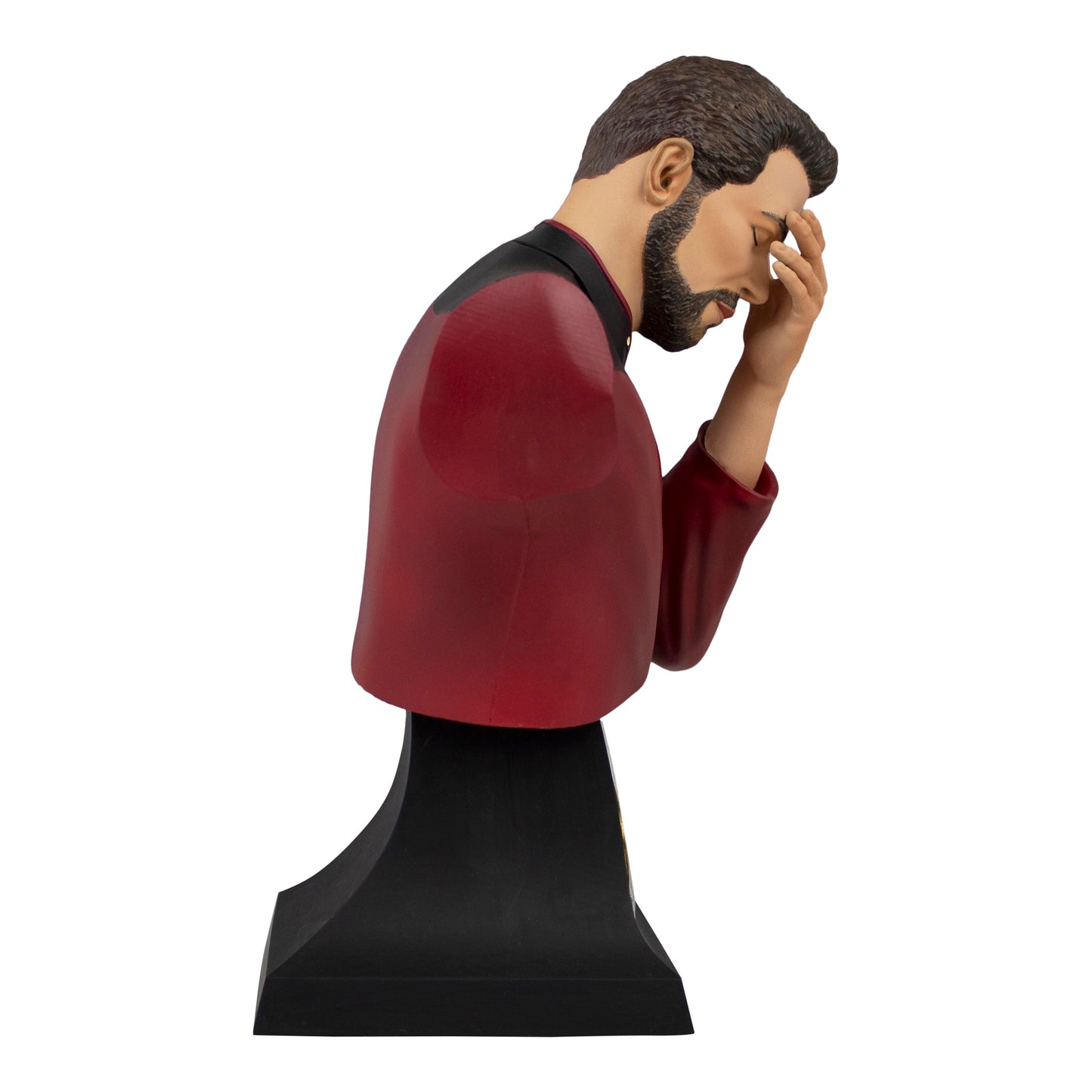 Star Trek The Next Generation Commander Riker Facepalm Bust Paperweight Exclusive - Icon Heroes 