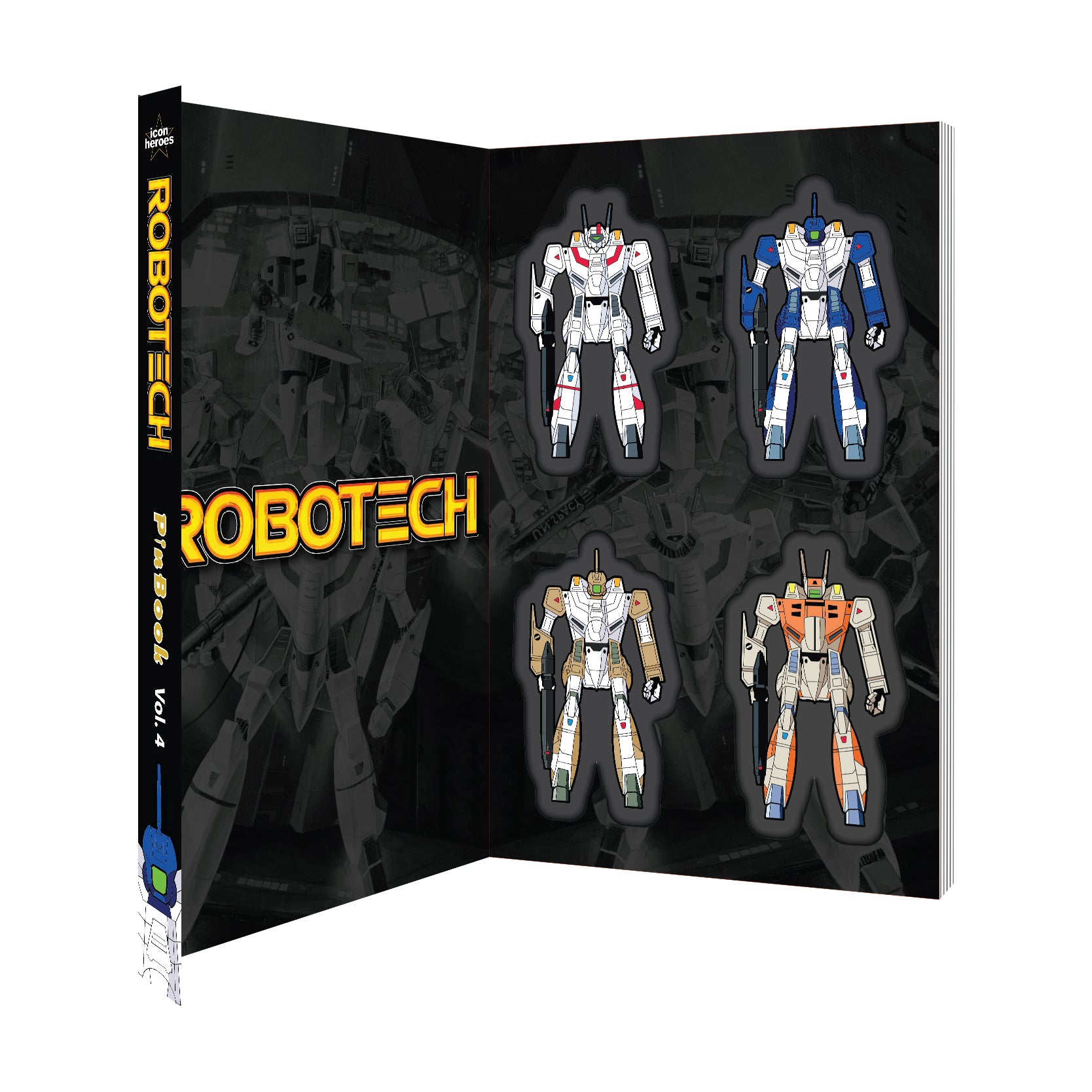 Robotech Pins PinBook Icon Heroes – Icon Heroes