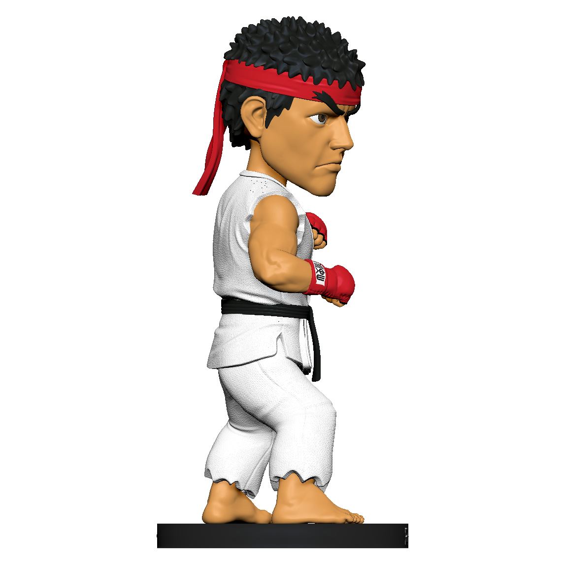 Street Fighter Ryu Polystone Bobblehead - Icon Heroes 