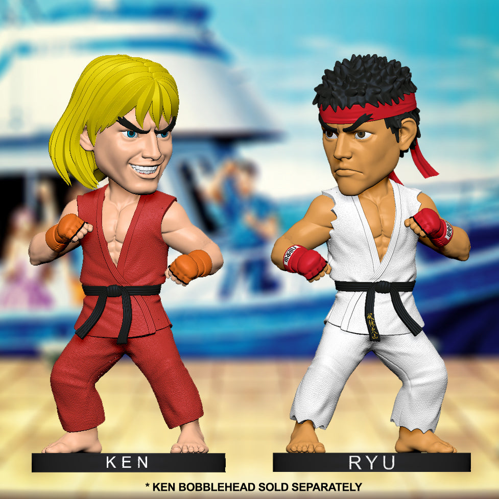 Street Fighter Ryu Polystone Bobblehead - Icon Heroes 
