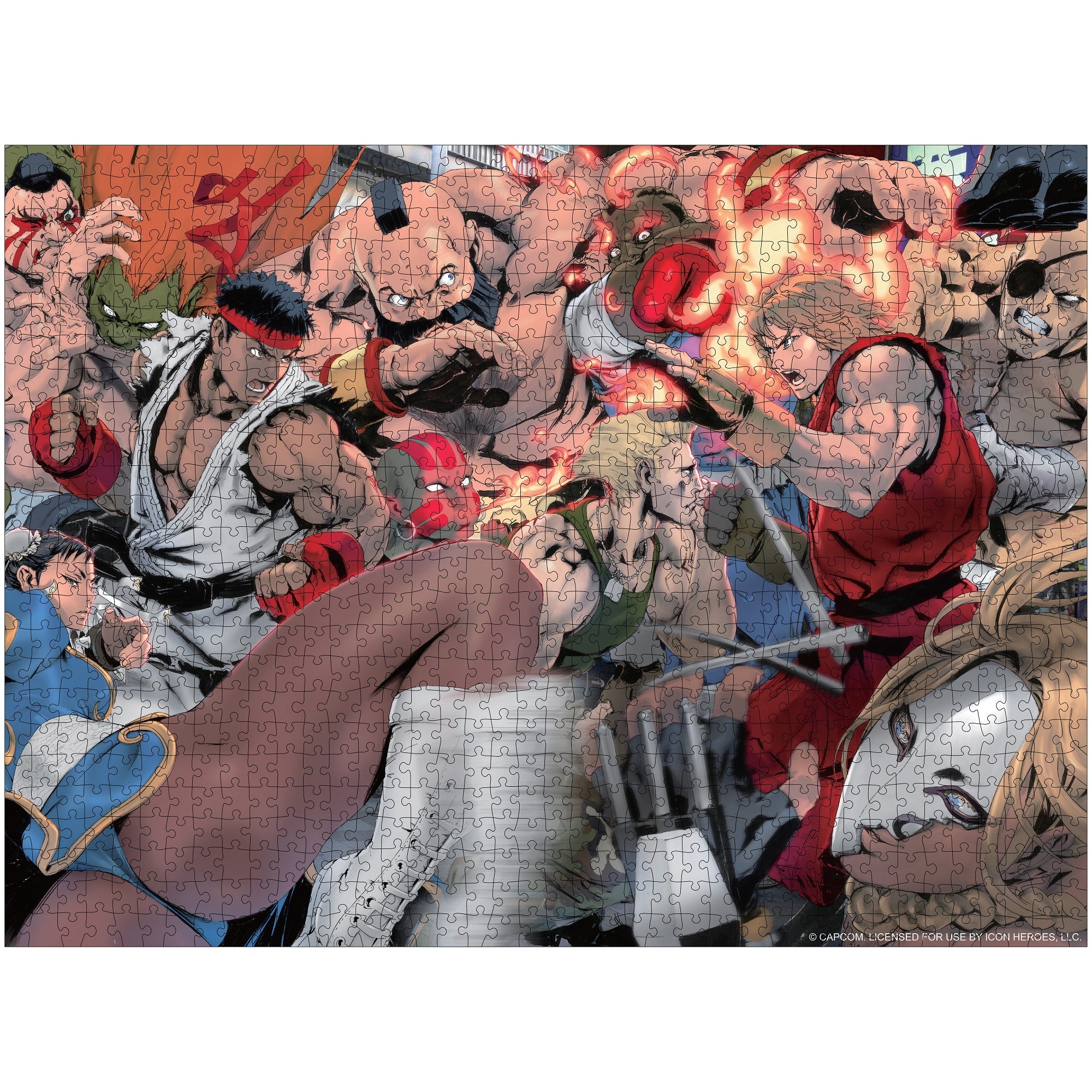 Street Fighter Puzzle Icon Heroes Akira Yasuda Akiman