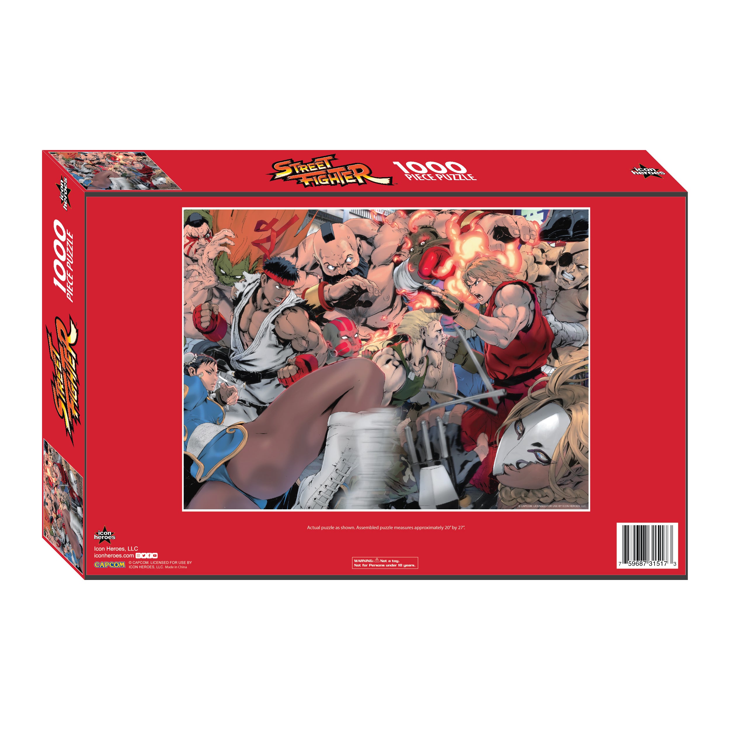 Street Fighter Puzzle Icon Heroes Akira Yasuda Akiman