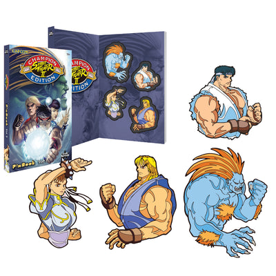 Street Fighter Enamel Pins PinBook Vol. 3 - Icon Heroes 