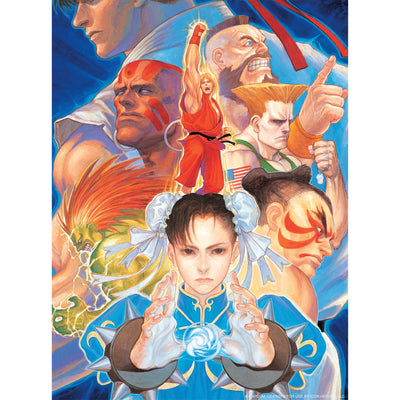 Street Fighter Jigsaw Puzzle by Kinu Nishimura - Icon Heroes 