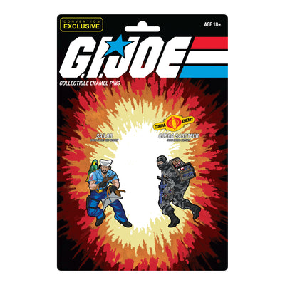G.I. Joe Shipwreck X Firefly Retro Pin Set (SDCC Exclusive) - Icon Heroes 