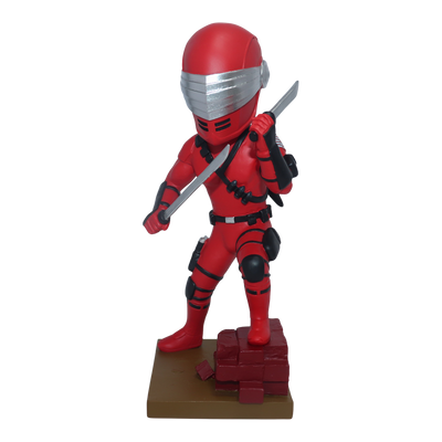 G.I. Joe Snake Eyes Deadgame Bobblehead - Icon Heroes 