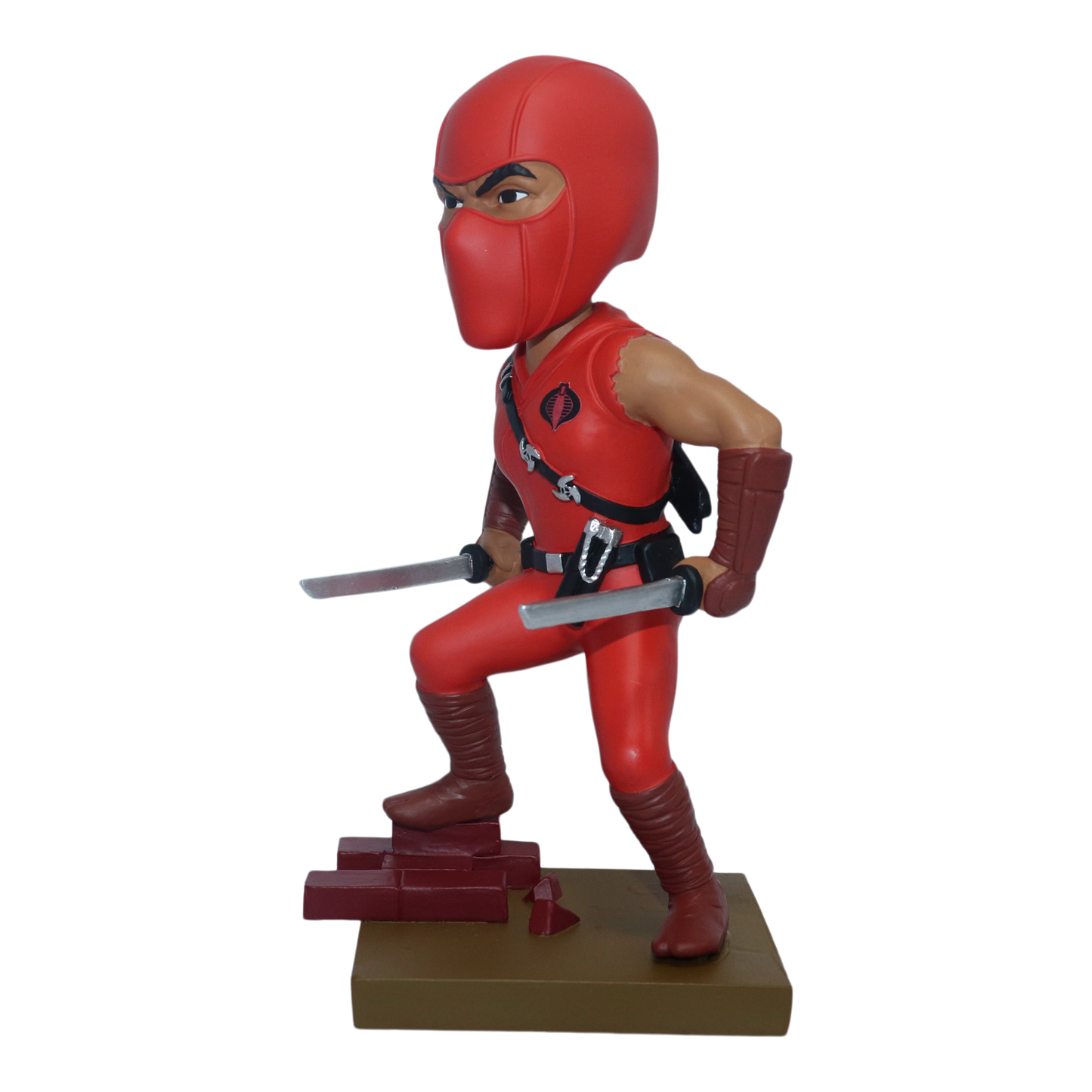 G.I. Joe Red Ninja Bobblehead - Icon Heroes 