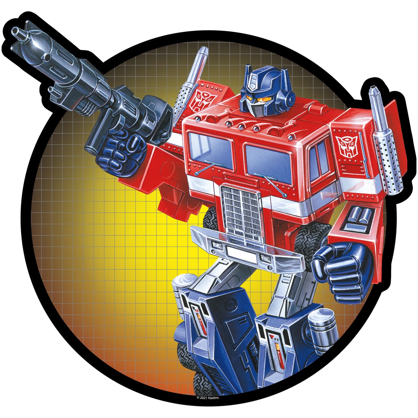 Transformers Optimus Prime Retro Mouse Pad - Available 3rd Quarter 2021 - Icon Heroes 