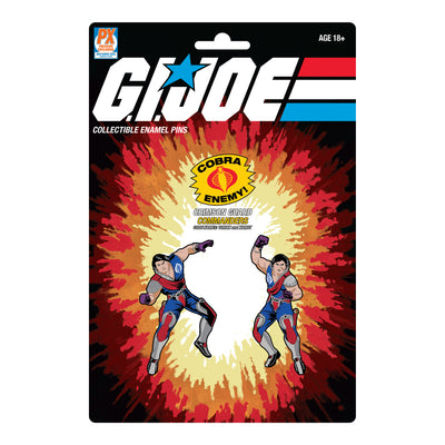 G.I. Joe Tomax X Xamot Retro Pin Set (Previews SDCC Exclusive) - Available 3rd Quarter 2021 - Icon Heroes 
