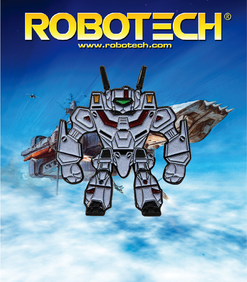Robotech VF-1J Rick Hunter Enamel Pin - Exclusive - Icon Heroes 