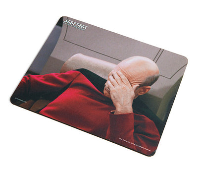 Star Trek: The Next Generation Facepalm Mouse Pad (ThinkGeek Exclusive) - Icon Heroes 
