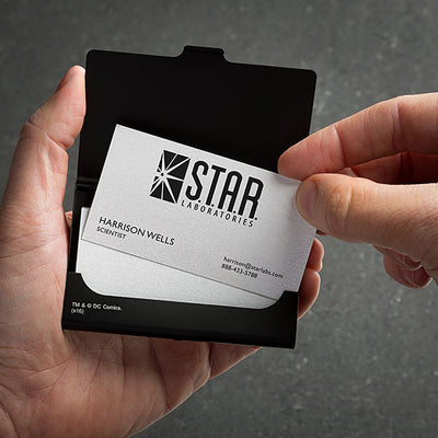 DC Comics The Flash TV S.T.A.R. Laboratories Card Case (Think Geek Exclusive) - Icon Heroes 