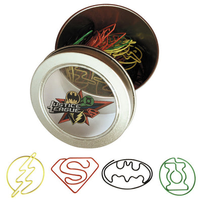 DC Comics Justice League Paper Clips (Set of 40) - Icon Heroes 
